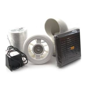 VENT AXIA LUMINAIR INLINE LED FAN LIGHT KIT C/W TI