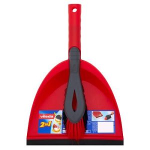 VILEDA DUSTPAN & BRUSH SET