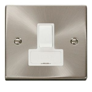 CLICK DECO VICTORIAN SATIN CHROME VP  SWITCHED SPUR W