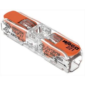 WAGO INLINE LEVER CONNECTOR UP TO 4MM (60)