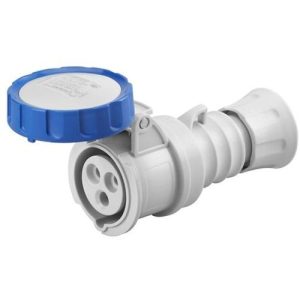 GEWISS GW62026H 16A 240V 2P+E EXTENSION SOCKET IP67