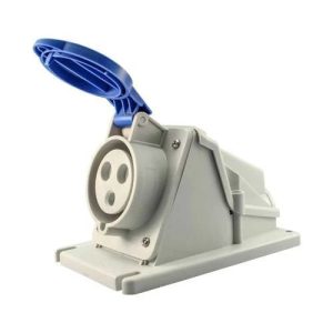 16A 240V 2P+E 90DEG SURFACE SOCKET(GW62477H)