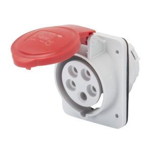 32A 415V 3P+N+E PANEL SOCKET(GW62221H)