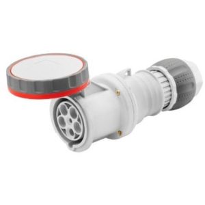63A 415V 3-PIN + E EXT SOCKET