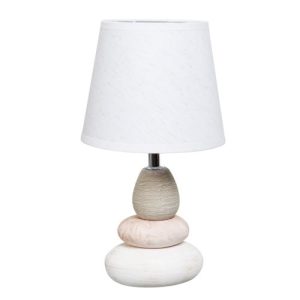 WIDDOP MOROCCAN COLLECTION PEBBLE LAMP WITH WHITE