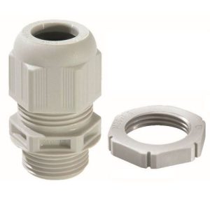 WISKA GREY 20MM C/GLAND + L/NUT (EACH)