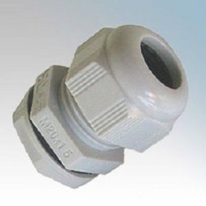WISKA GREY 32MM C/GLANDS+L/NUT (EACH)