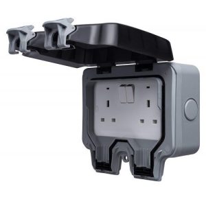 BG IP66 2G 13A D/P SWITCHED SOCKET