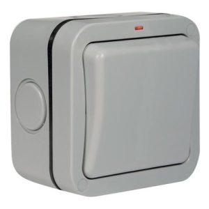 BG IP66 1G DOUBLE POLE SWITCH