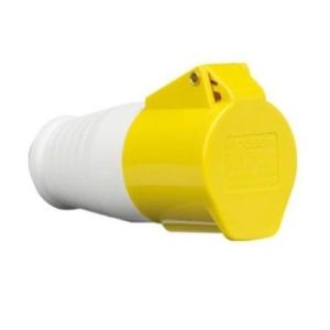 16A 110V 2P+E YELLOW EXT.SOCKET