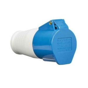 16A 240V 2P+E BLUE EXT.SOCKET
