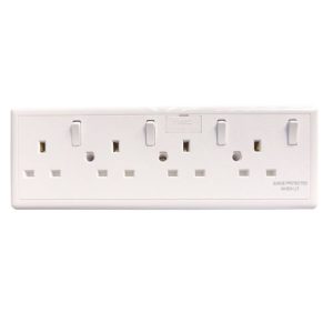 1 OR 2 GANG TO 4 GANG CONVERTER SOCKET
