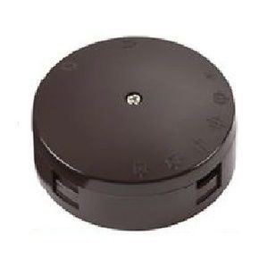 59MM JUNCTION BOX 5A 4 TERM. BLACK