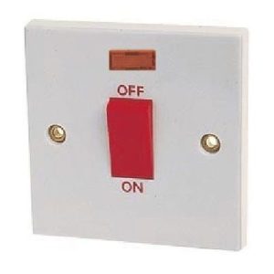 45A 1G COOKER SWITCH + NEON
