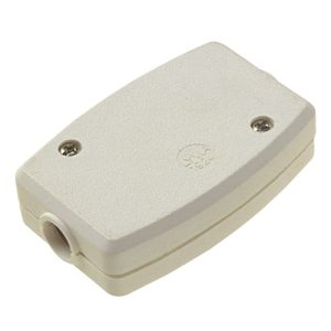 FLEX CONNECTOR 13A 3 CORE WH