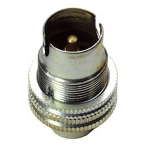 1/2" SBC POLISHED CHROME LAMPHOLDER