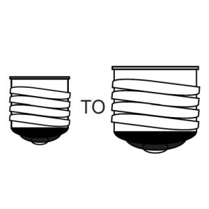 ES - GES SOCKET LAMP ADAPTOR