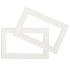 2G WHITE FINGER PLATE