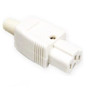 10 AMP APPLIANCE PLUG WHITE
