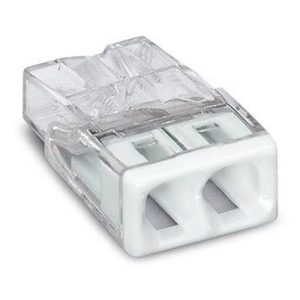 WAGO 2-PORT 24A 2.5MM PUSH CONNECTOR - 5PK