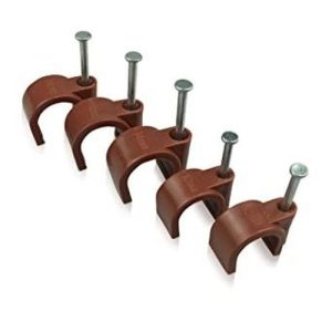 7MM ROUND CLIPS BROWN (10PK)