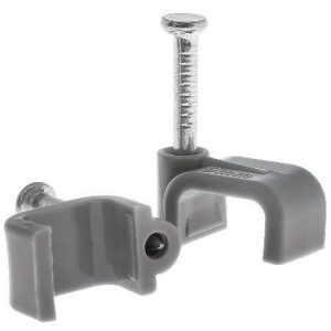 2.5MMT&E GREY CABLE CLIP (6X10MM) (10PK)