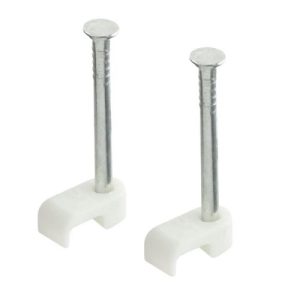 BELLWIRE WHITE CABLE CLIP (20PK)