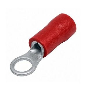 RED 4.3MM RING TERMINALS 0.5-1.5MM (10)