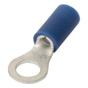 BLUE 6.5MM RING TERMINALS 1.5-2.5MM (10)