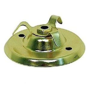 3WAY POLISHED BRASS CEILING HOOK