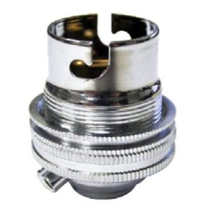 10MM BC POLISHED CHROME LAMPHOLDER