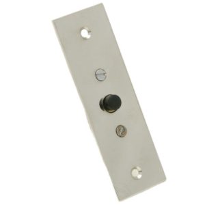 CHROME FLUSH PUSH TO MAKE DOOR SWITCH