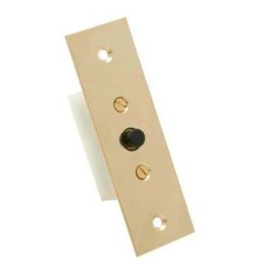 BRASS FLUSH PUSH TO MAKE DOOR SWITCH