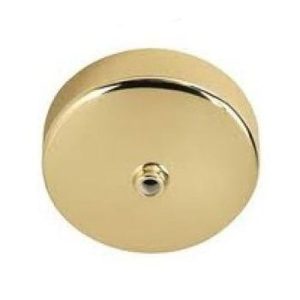 CEILING ROSE BRASS 3½"