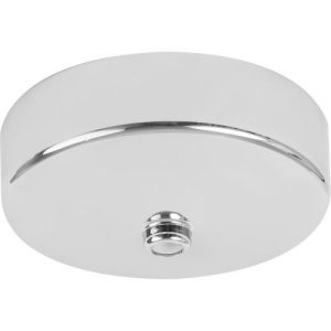 CEILING ROSE CHROME 3½"