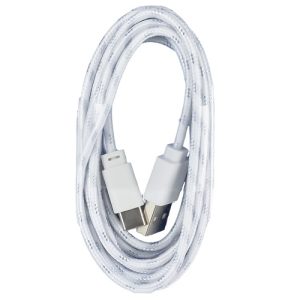 2 METRE BRAIDED USB - USB C SYNC & CHARGE LEAD