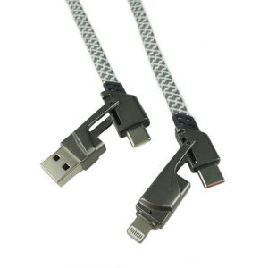 MULTI CONNECTOR CABLE FEATURES USB-C USB-A