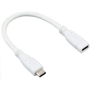 USB-C PLUG-USB SOCKET ADAPTOR 100MM