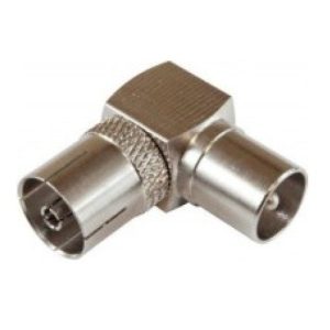 R/ANGLE COAX PLUG - COAX SOCKET