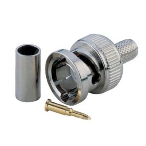 CRIMP ON BNC PLUG FOR RG58/RG59