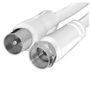 F PLUG- CO-AX PLUG LEAD 2.0M