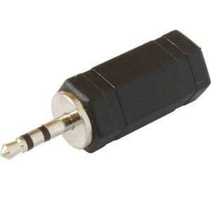 2.5MM JACK PLUG-3.5MM JACK SOCKET ADAPT
