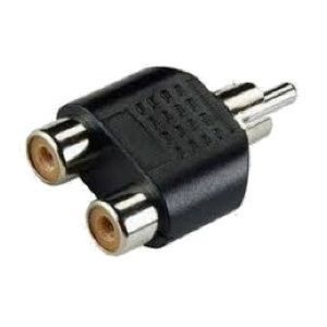 PHONO PLUG-2 PHONO SOCKET ADAPTOR