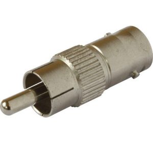 PHONO PLUG - BNC SOCKET ADAPTOR