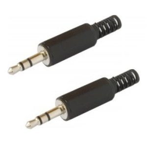 3.5MM STEREO JACK PLUG 2PK