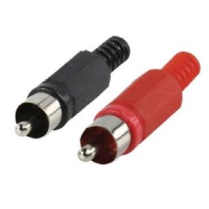 PHONO/RCA PLUGS RED & BLACK