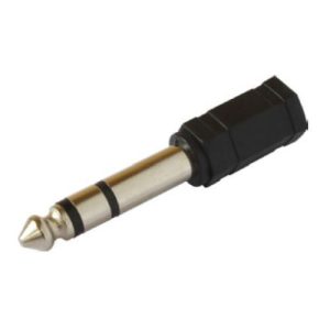 6.5MM STEREO PLUG - 3.5MM STEREO SOCKET