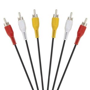 3 PHONO-3 PHONO PLUGS LEAD 1.5M