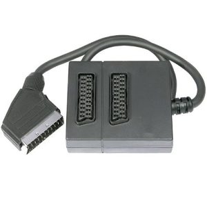 SCART- 2 SCART SOCKET 0.5M