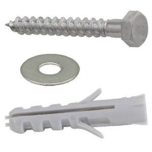 M8 X 80MM FIXING KIT 4PK